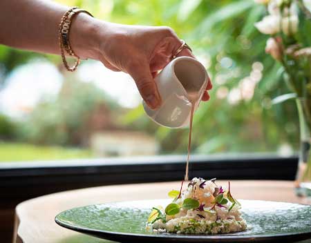 Roselières restaurant gastronomique près de Royan, à Saujon en Charente Maritime