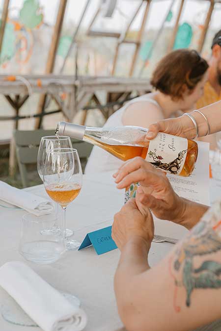 © Lucille ln photography | Repas du 29 juillet 2024 Vigneron à la Ferme de Brouage | Roselières restaurant gastronomique
