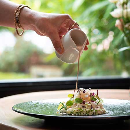 Roselières restaurant gastronomique près de Royan, à Saujon en Charente Maritime