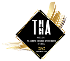 THA Roselières award for excellence in french cuisine of the year 2022 nouvelle aquitaine france